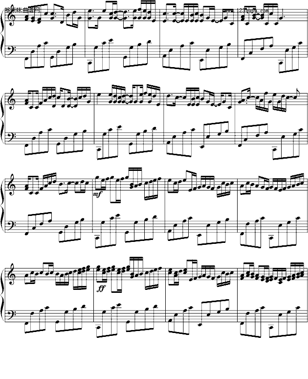 卡农-演奏版-Geogre winston-帕赫贝尔-Pachelbel2