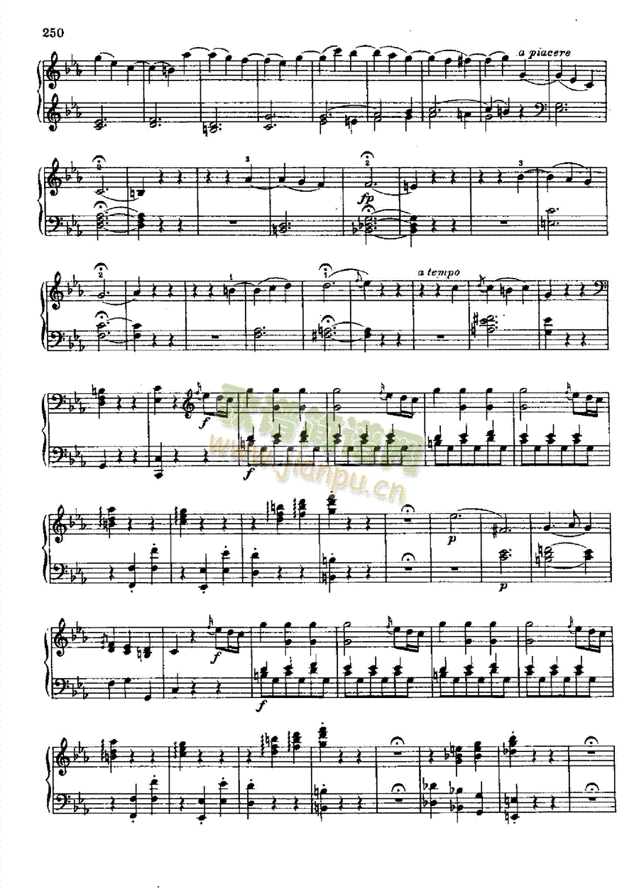 奏鸣曲Nr.457 键盘类 钢琴17