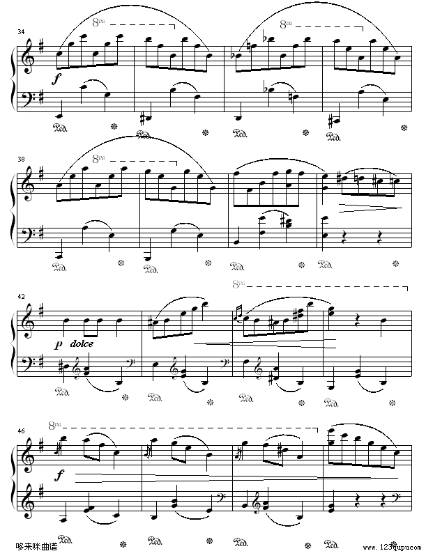 e小调圆舞曲-肖邦3