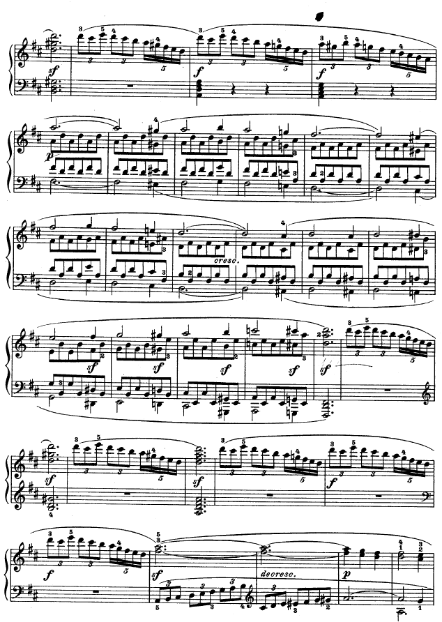 第十五钢琴奏鸣曲-（Op.28）9