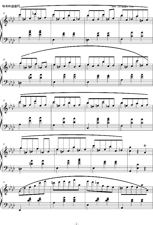 降A大调圆舞曲-肖邦2