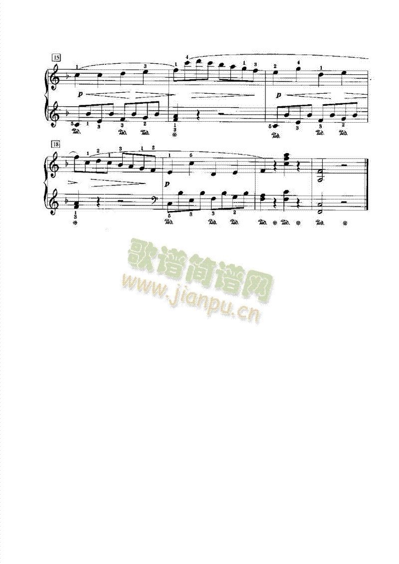 好时光布基曲 键盘类 钢琴2