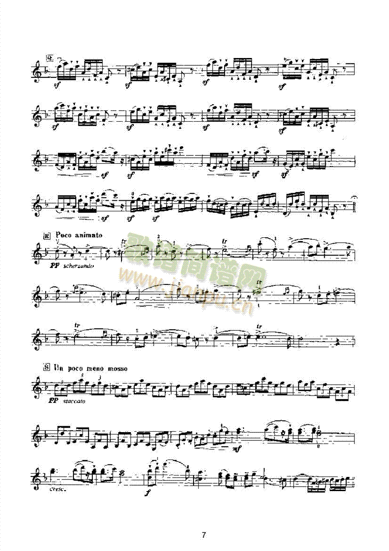 福利亚变奏曲（独奏） 弦乐类 小提琴7