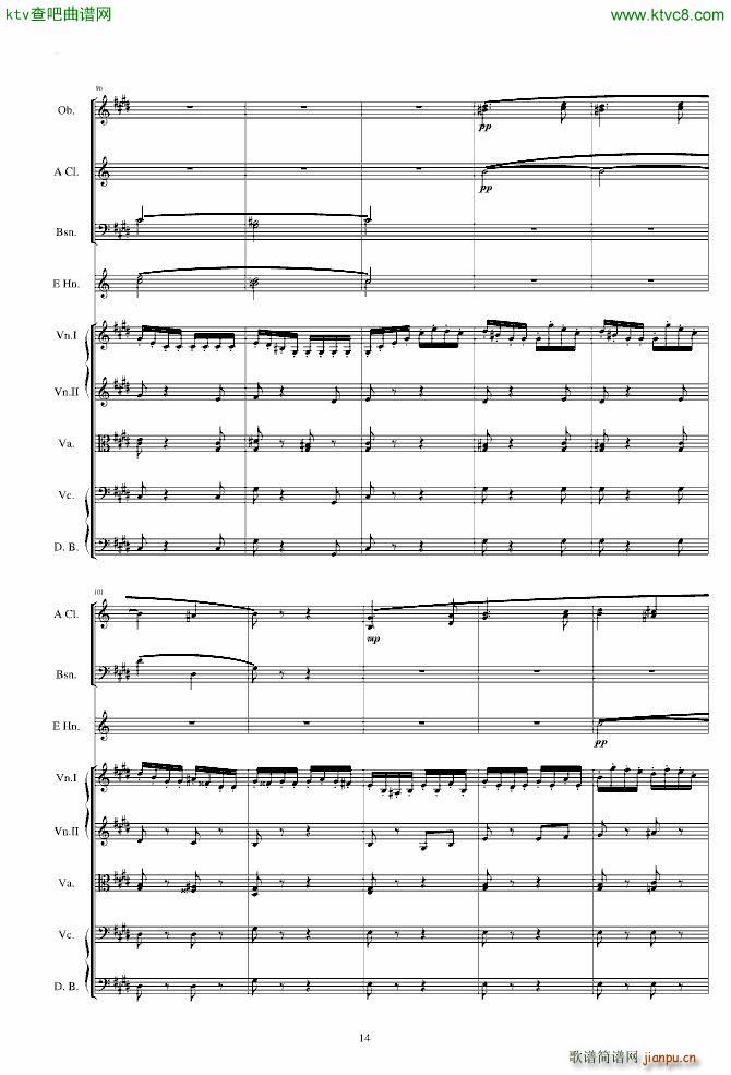 威廉退尔序曲原版扒谱_罗西尼14