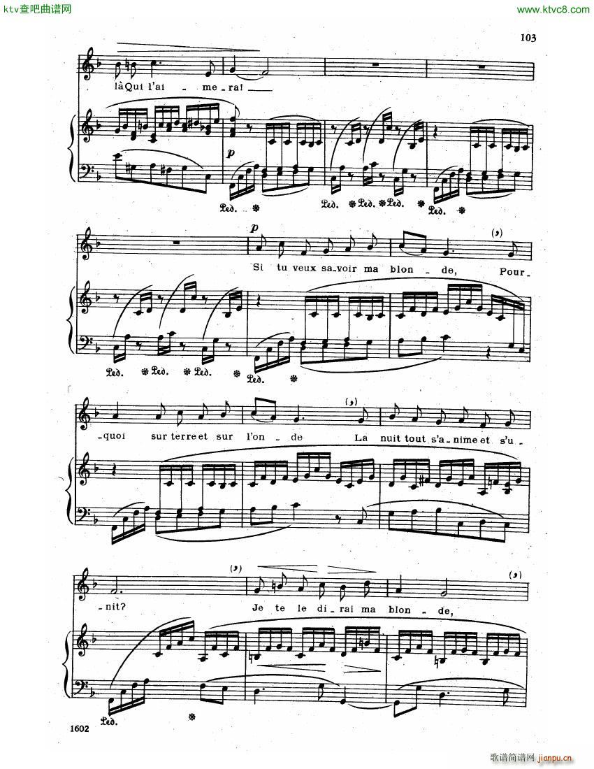 Faure 30 Songs 三22