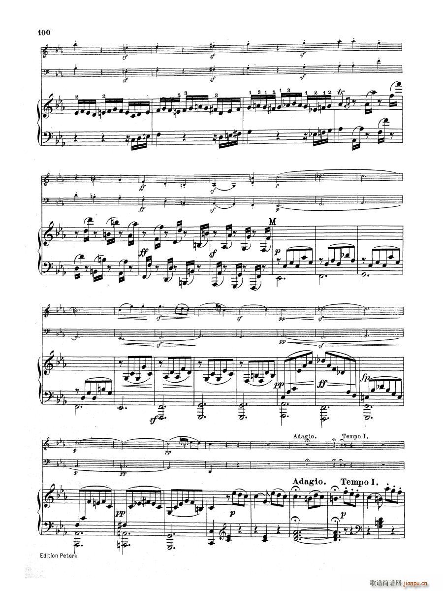 Beethoven op 1 no 3 Piano Trio12