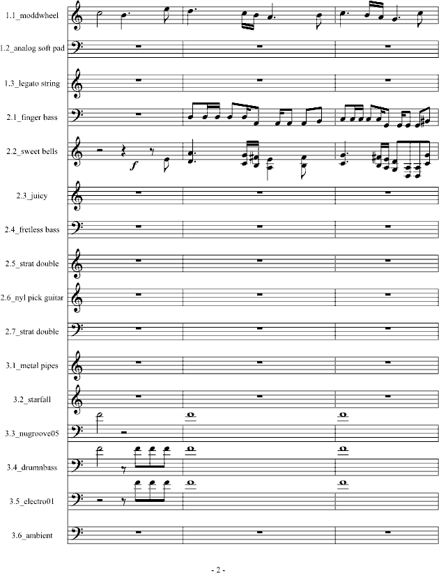 Fblood-电音试验作品-钢琴谱(钢琴曲)-#Cirah.Nitex#2