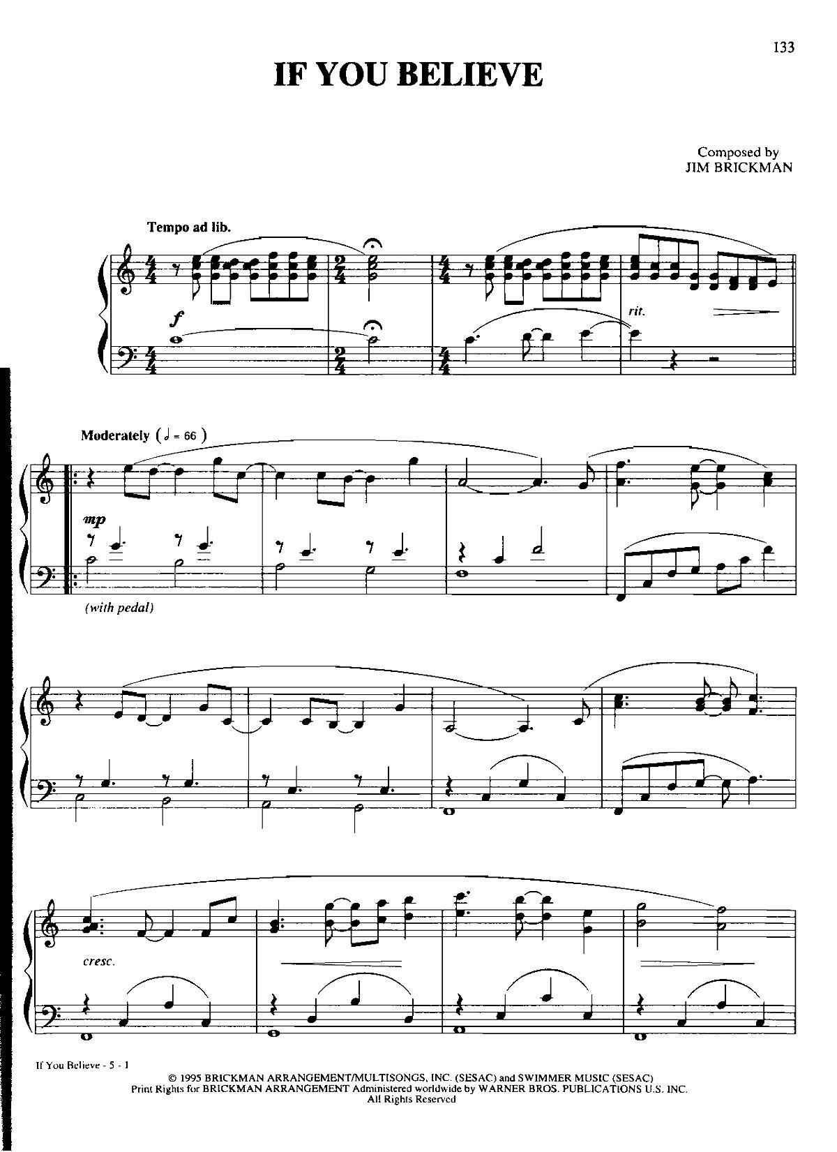 IF YOU Believe(Dan Coates 流行情调 集)1