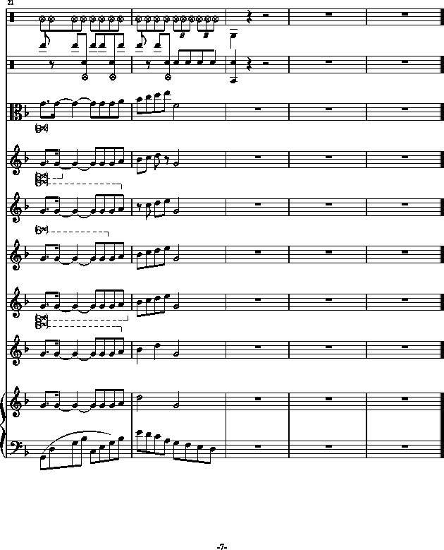 秋枫组曲 （一）-钢琴谱(钢琴曲)-swenl7