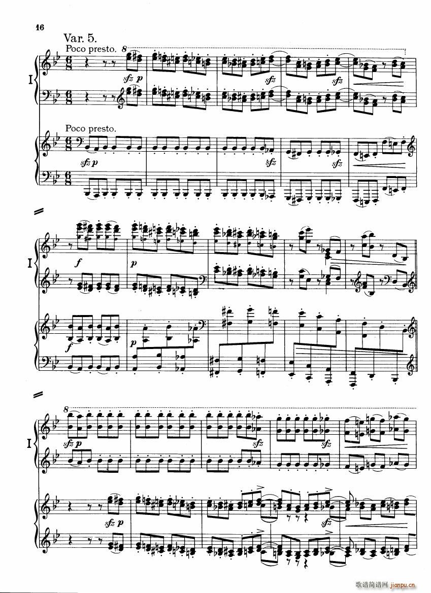 Brahms Variations on a theme by Haydn15