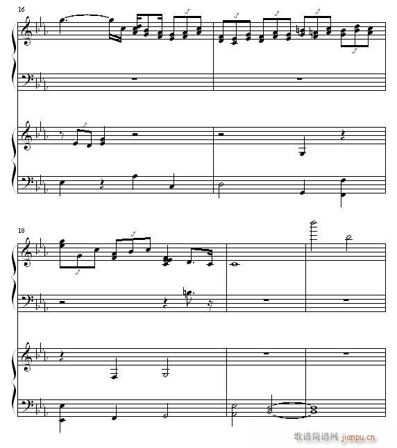 ココロの音_piano钢琴恋曲5