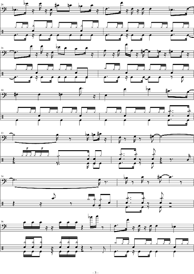 BASS  &   Drums   solo_1473693