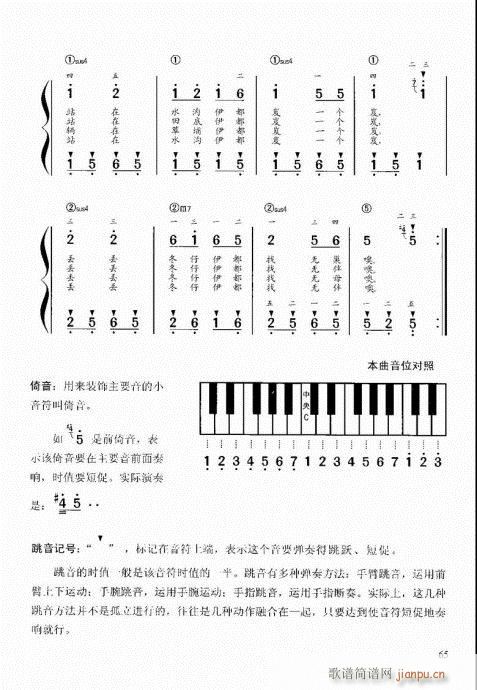 “老汤”钢琴教程61-805