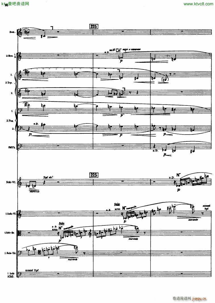 Berg Violin Concerto Score 三16