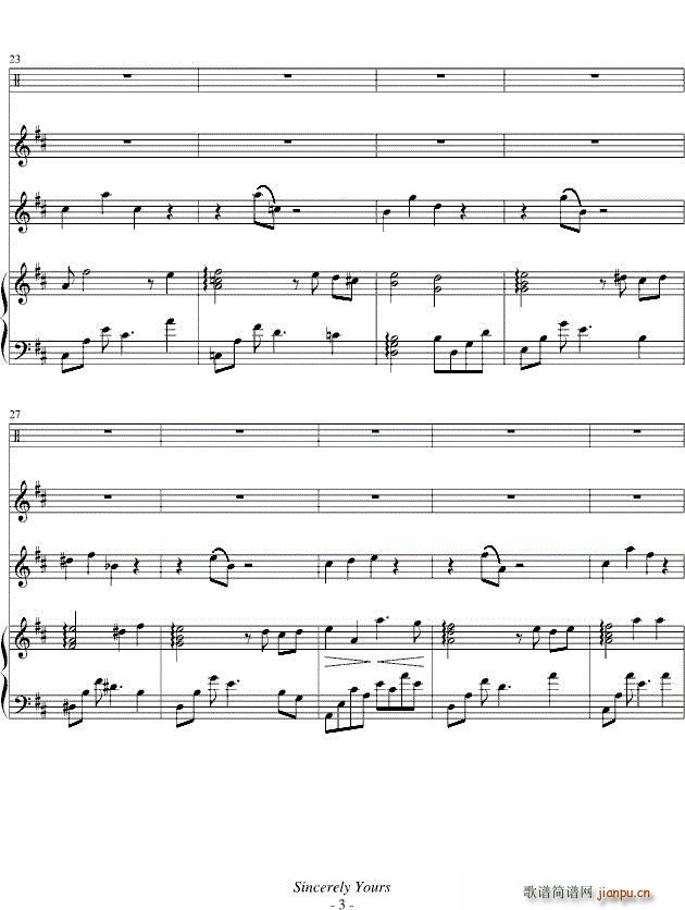 黑猫的探戈（变奏曲）钢琴总谱3