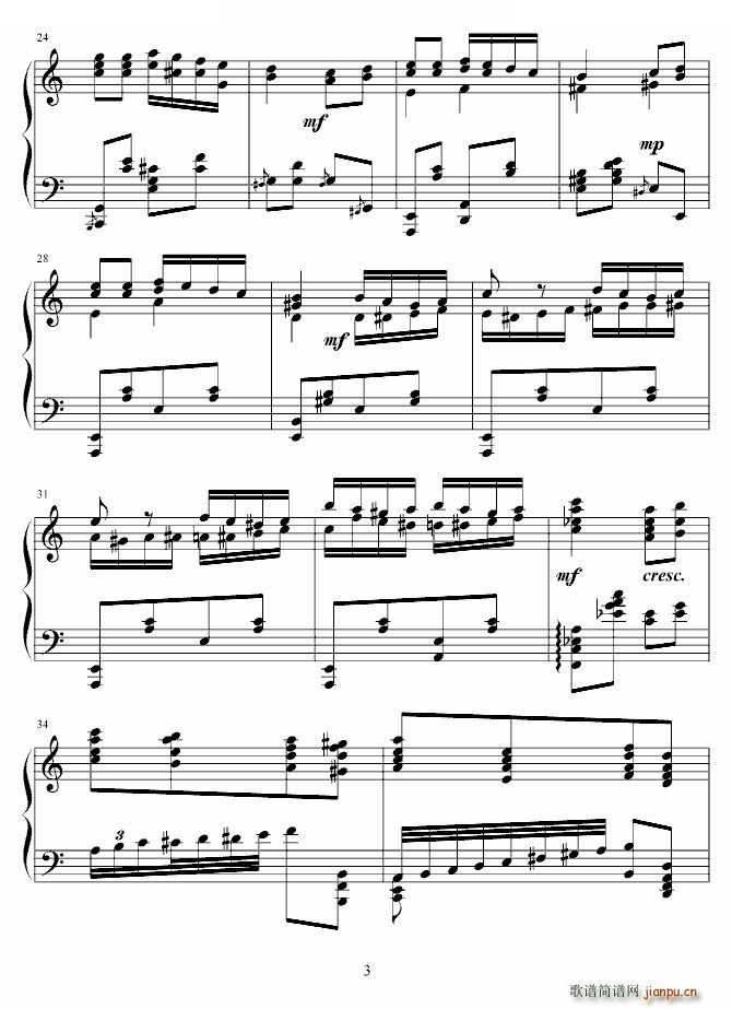 瓦洛多斯改编 《土耳其进行曲》_莫扎特3