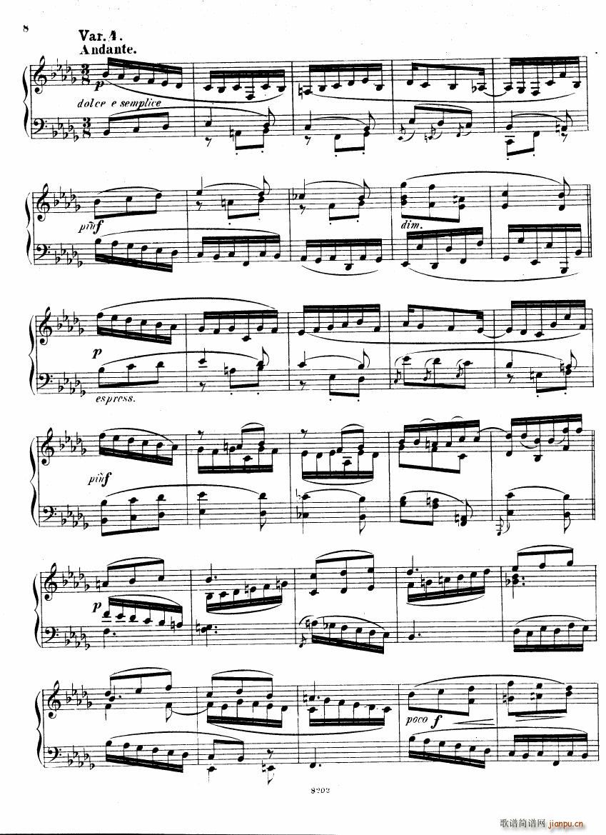 Brahms Stark Haydn Variations pno solo7