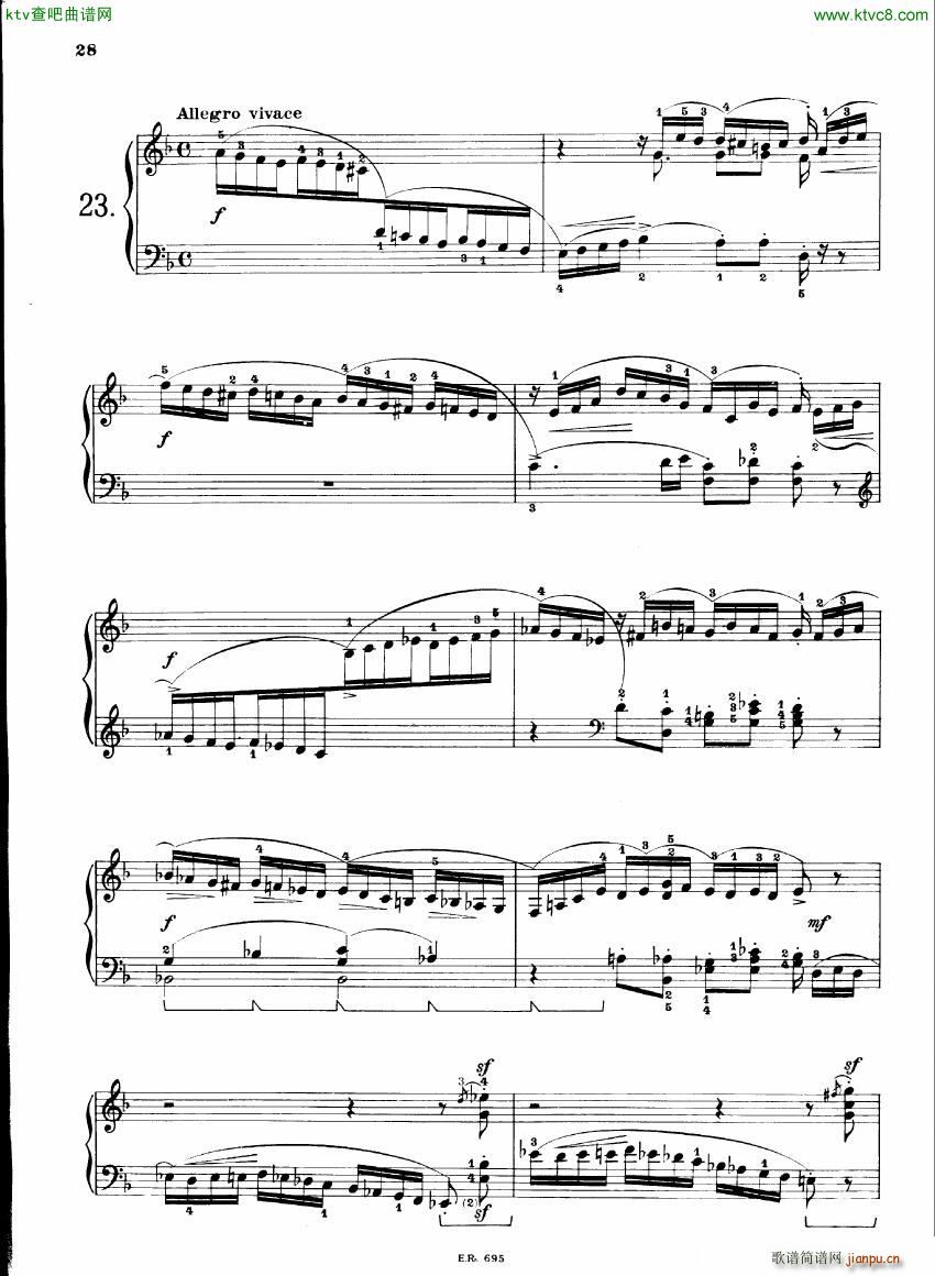 Busoni op37 Twenty Four Preludes 二20