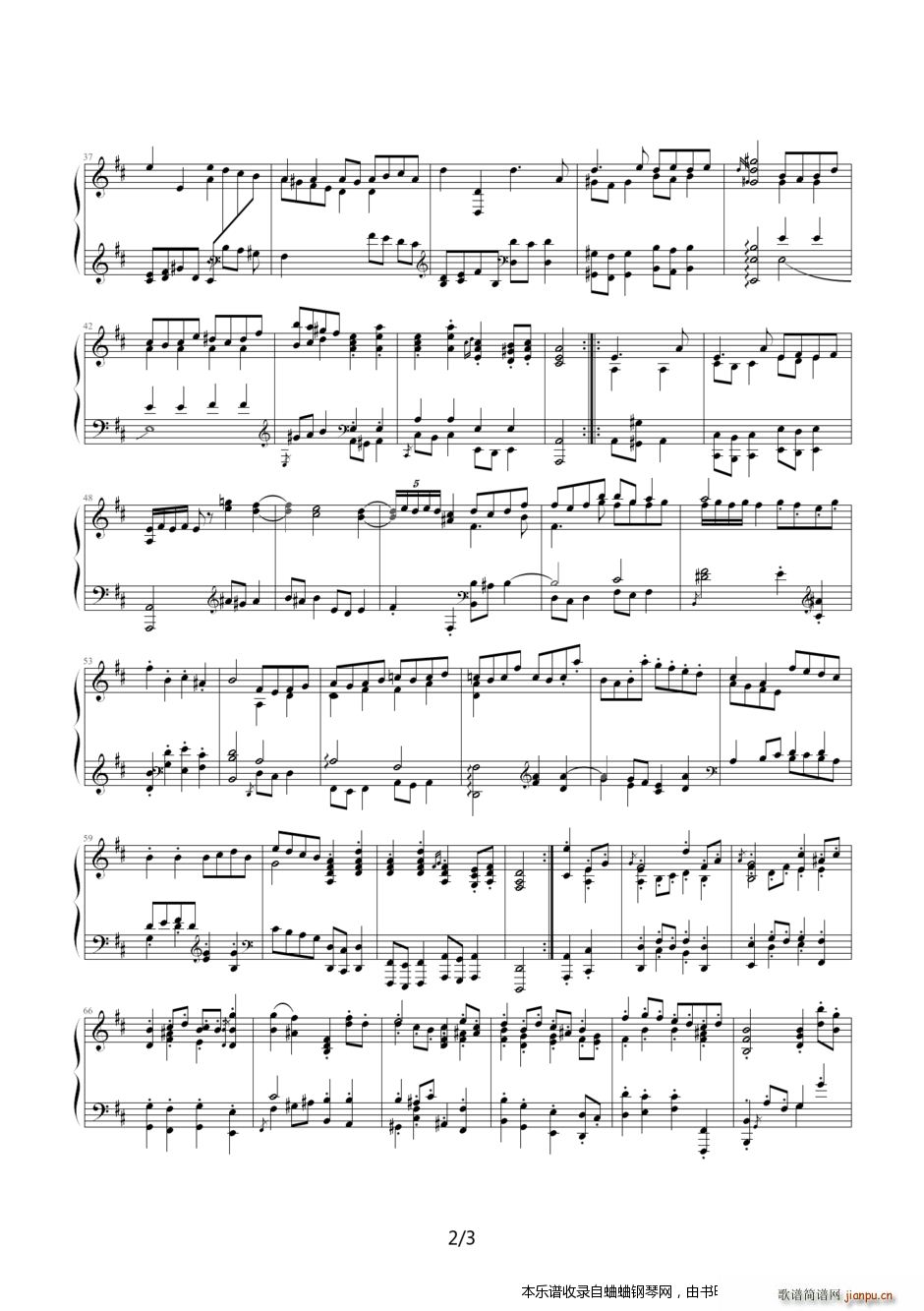 巴赫的Gavotte2