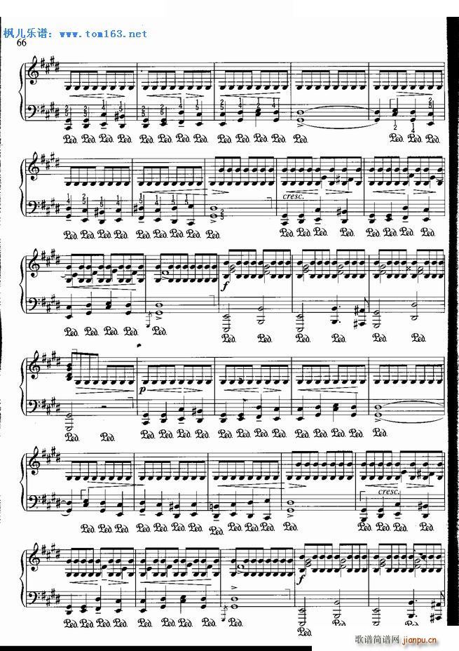 雨点前奏曲（降D大调） ―_肖邦2