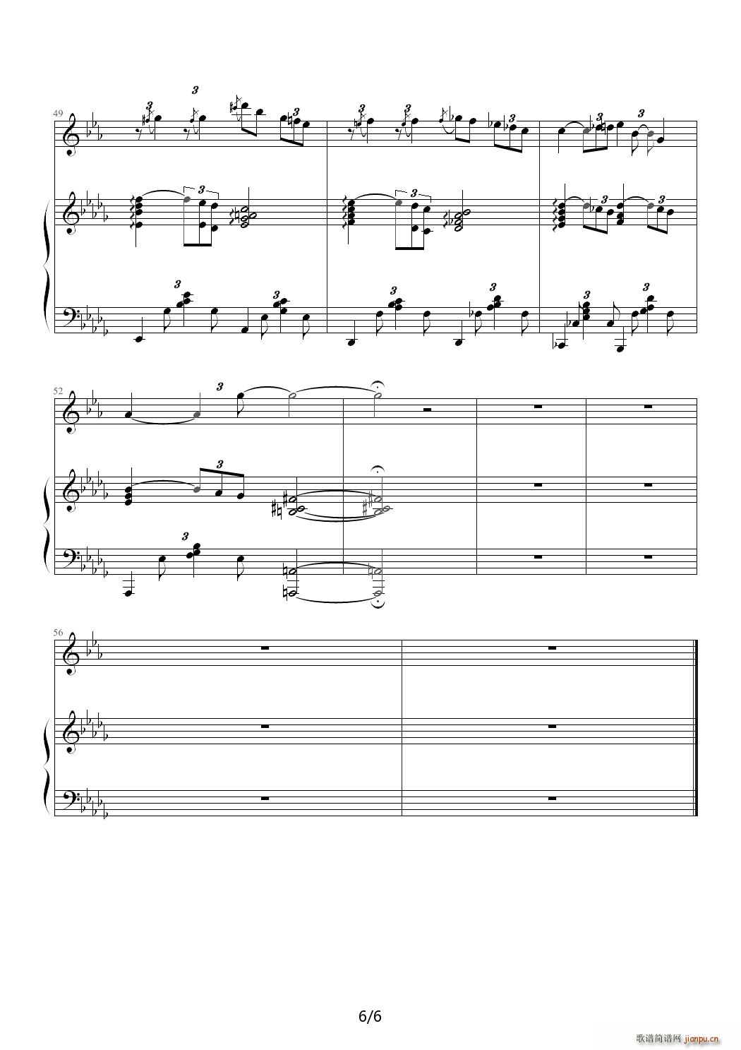 FOR M R SONG C调6