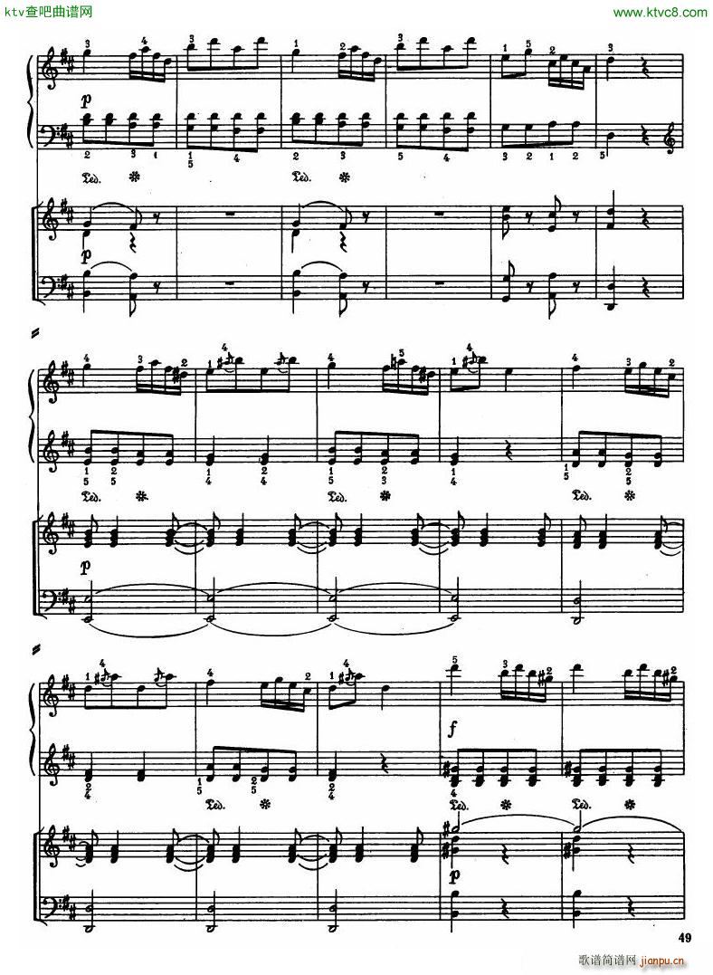 Haydn Piano Concerto in D Major 2pf47