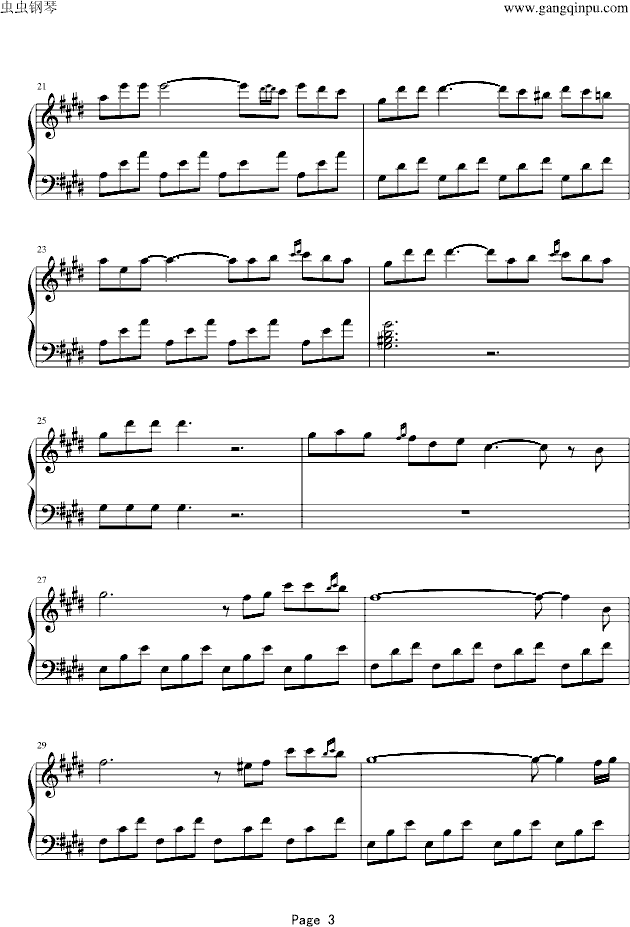 安娜小笺（Quelques notes pour Anna）尼古拉.德.安杰罗斯-钢琴谱(钢琴曲)-安捷罗斯-Nicolas de Angelis3