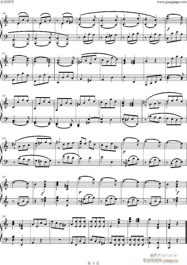 a小调第八钢琴奏鸣曲K.310-第三乐章_莫扎特5