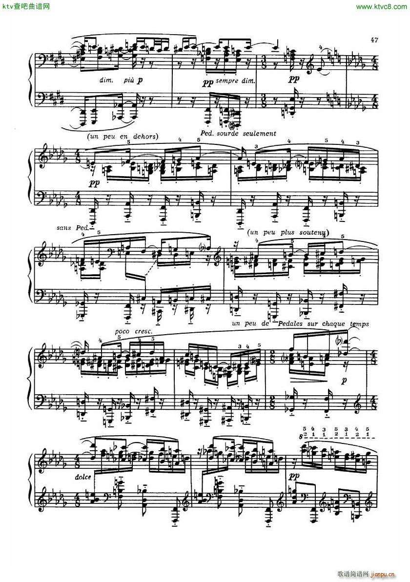 Dutilleux Piano Sonata Op 1 2 Assez lent2