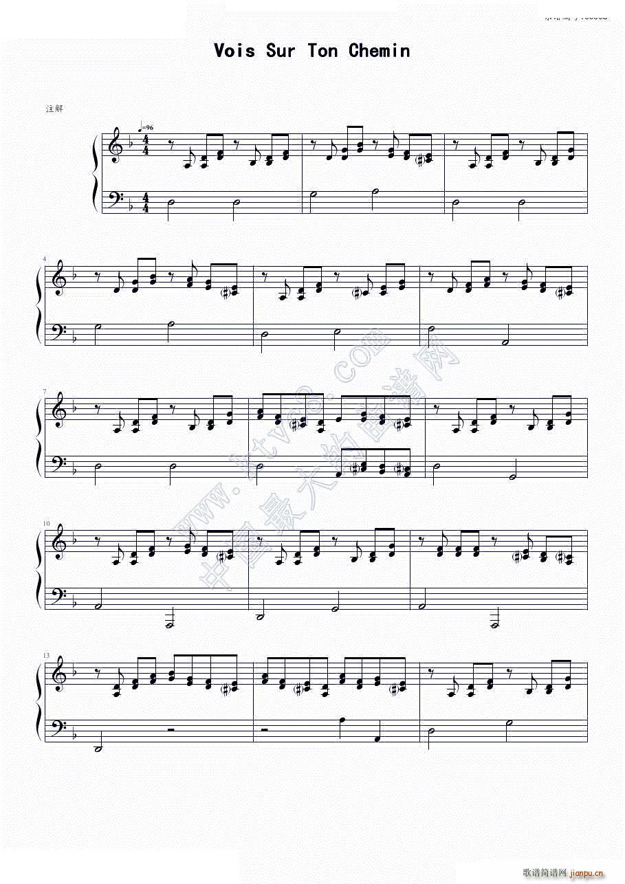 Vois Sur Ton Chemin1