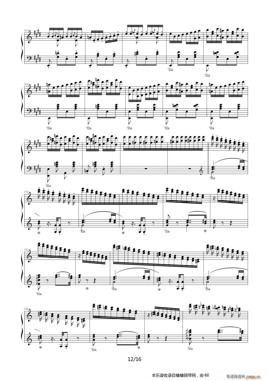 匈牙利狂想曲第1号（优美动人又激情四溢的作品 Yip骏版）12