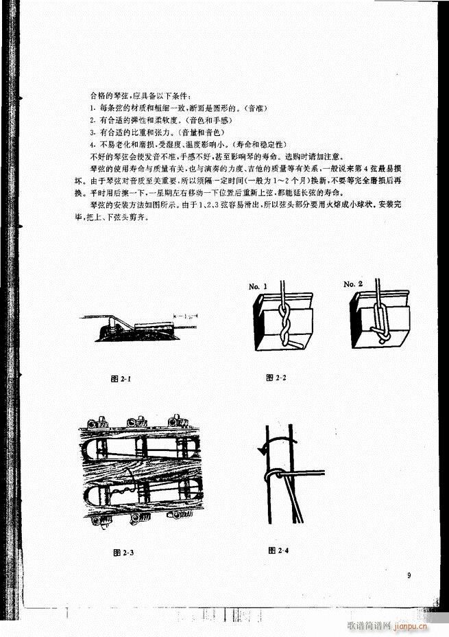 古典吉他演奏教程 目录 前言 1-6016