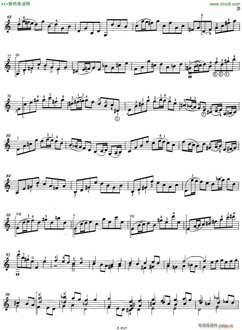 Bach JS BWV 1005 Sonata for Solo Violin in C31