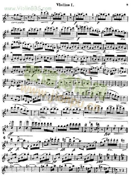 Symphony No.9 in E Minor. Op.95 (New World)第一小提琴2