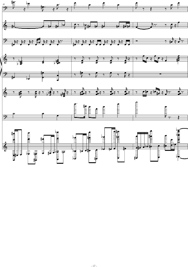 狂乱舞曲-钢琴谱(钢琴曲)-14736917
