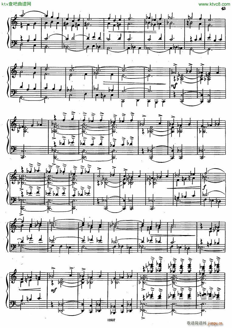 Flyarkovsky 6 preludes and fugues43