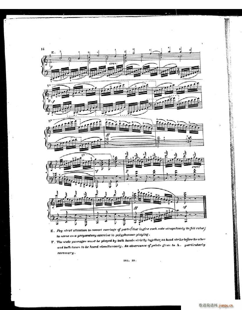 Czerny Etudes de la Velocite11