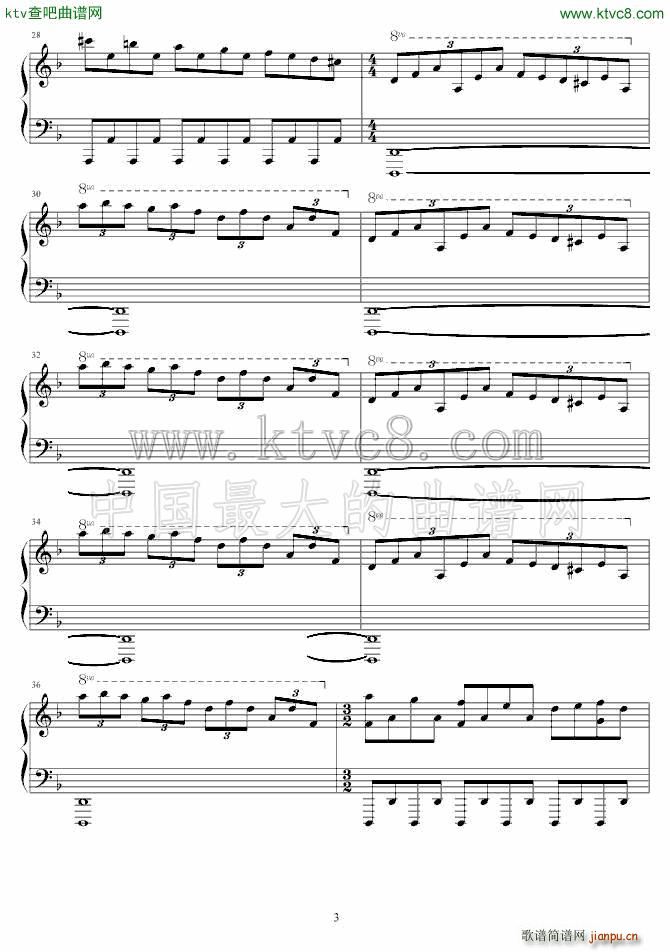 韩德尔 萨拉邦德变奏曲_马克西姆 Maksim Mrvica3