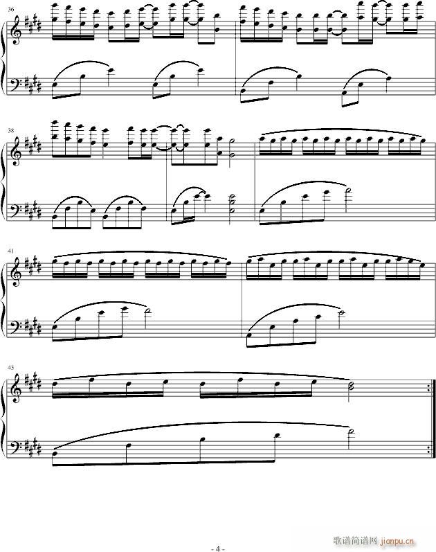 流行钢琴曲14