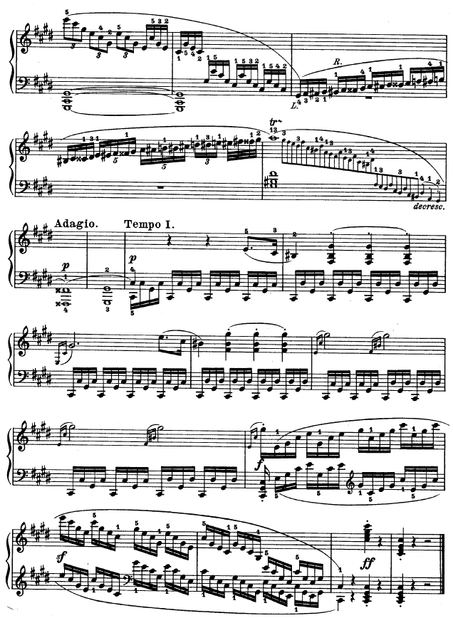 第十四钢琴奏鸣曲-《月光曲》-（Op.27 No.2）-钢琴谱(钢琴曲)-贝多芬-beethoven14