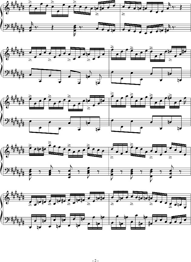 升c大调练习狂想曲_半阙词2