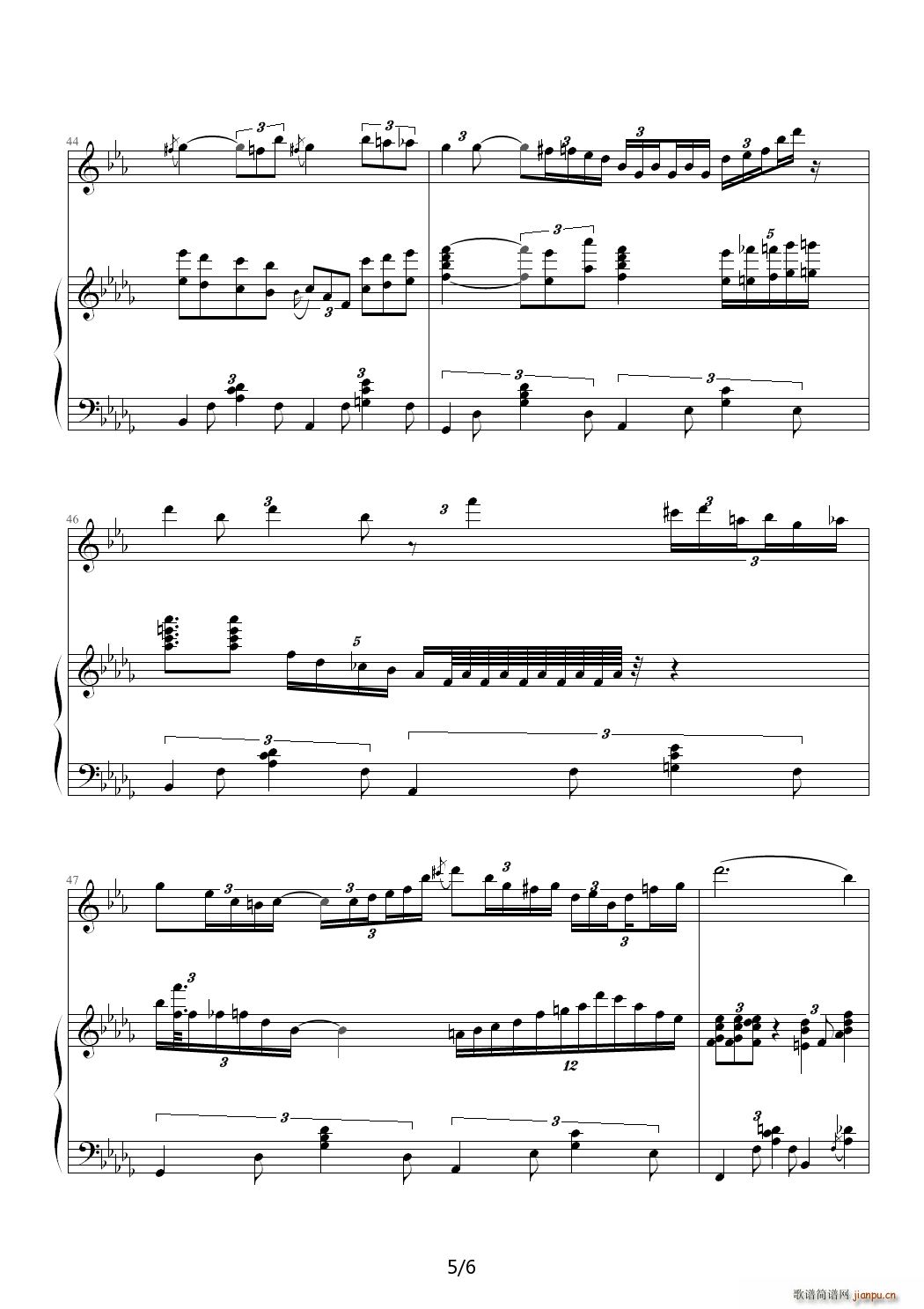 FOR M R SONG C调5