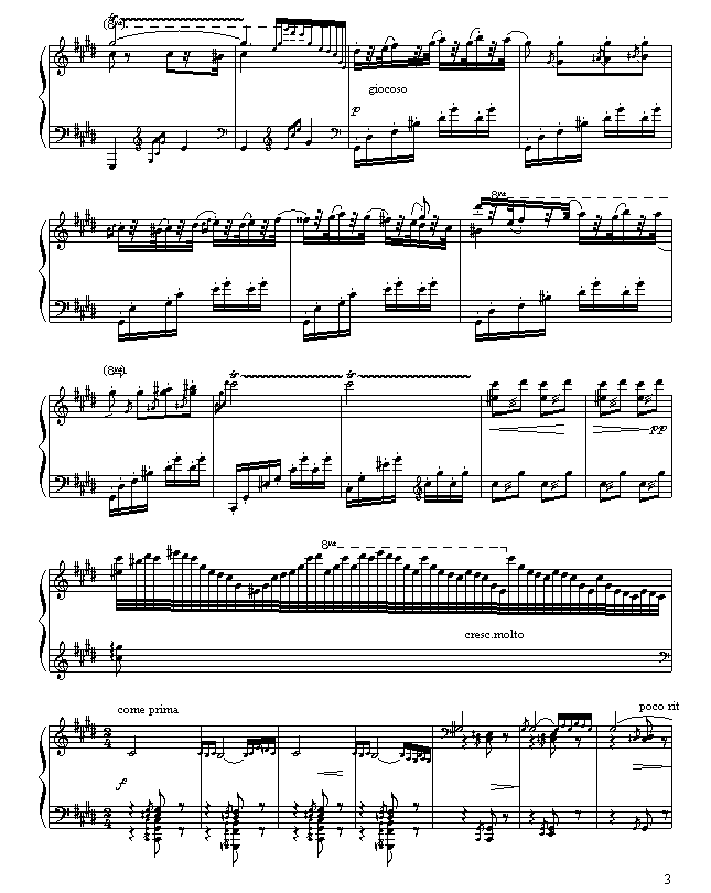 匈牙利狂想曲第二号-钢琴谱(钢琴曲)-李斯特3