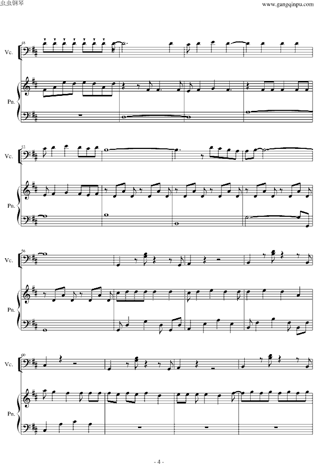 LOVE STORY MEETS VIVA LA VIDA-钢琴谱(钢琴曲)-世界名曲4