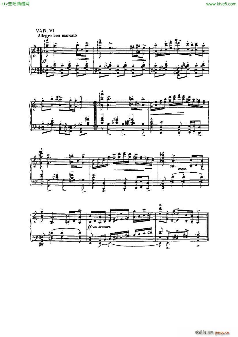 Friedman op 47b Paganini Studien6