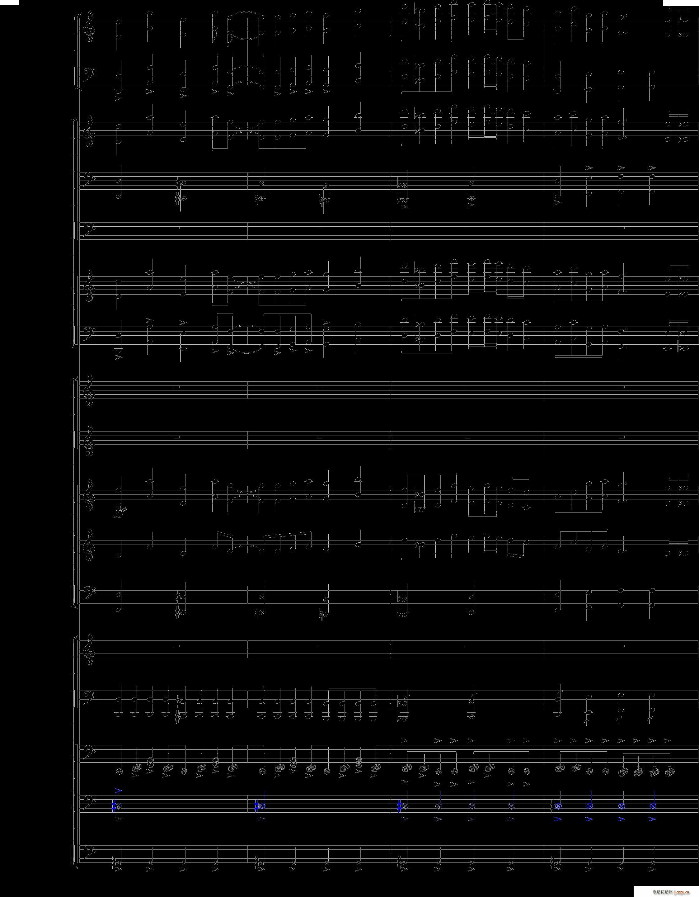 当管弦乐队遇上疯狂爵士鼓手震撼总谱24