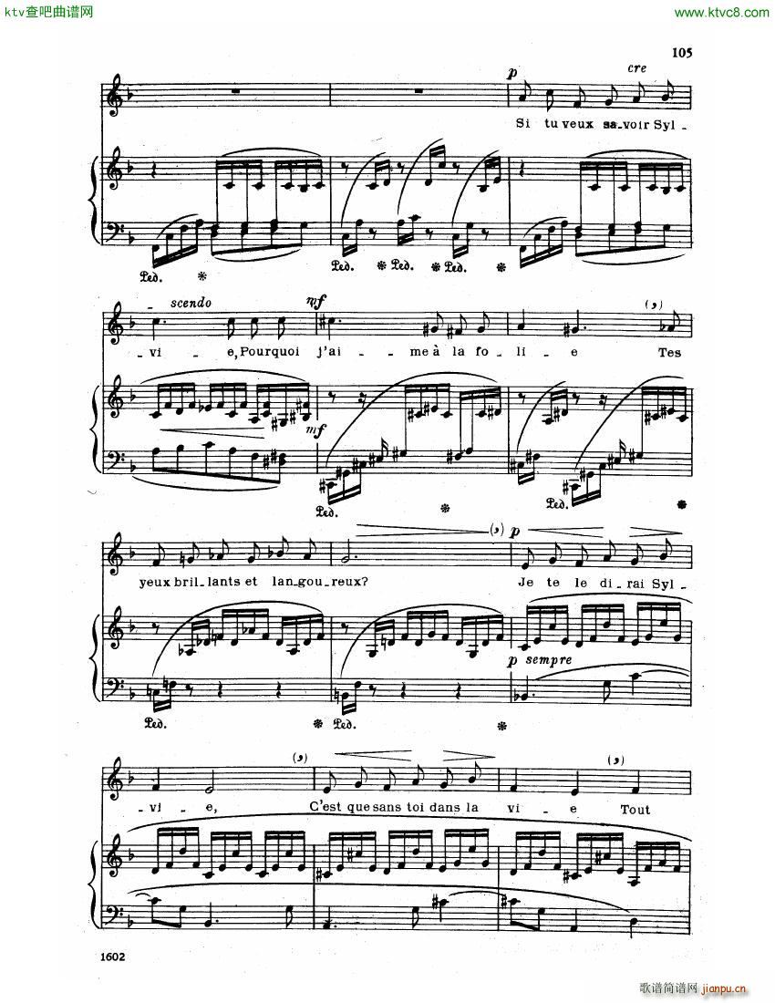 Faure 30 Songs 三23