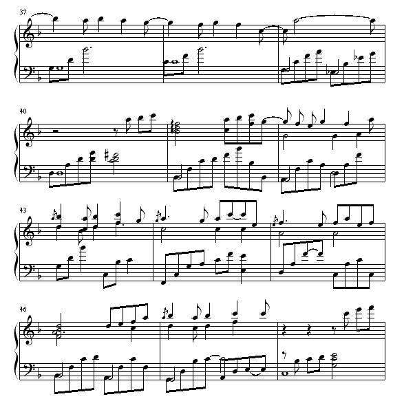Love me-钢琴谱(钢琴曲)-Yiruma4
