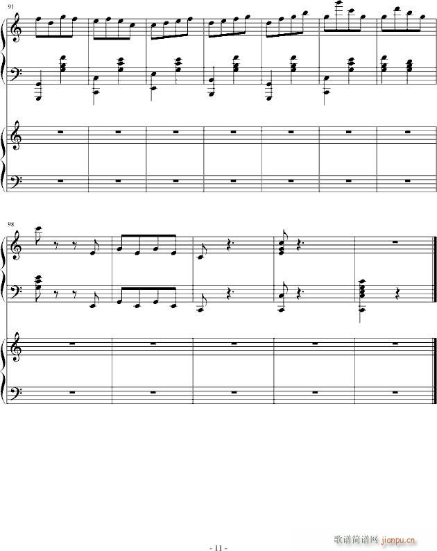 送给侄子的钢琴变奏曲_abimusic11