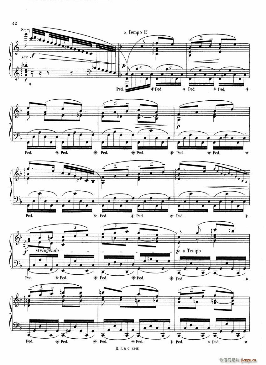 Chaminade 6 Etudes Op35 二1